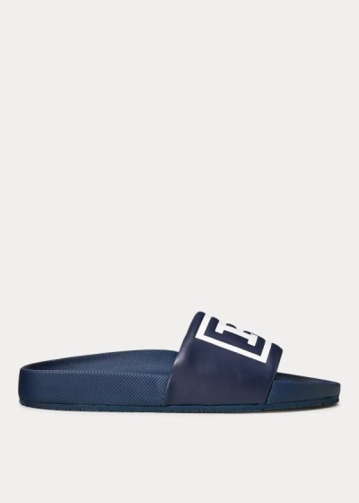 Polo Ralph Lauren Cayson Polo Slide Sandaler Herre Danmark (SATRB5794)